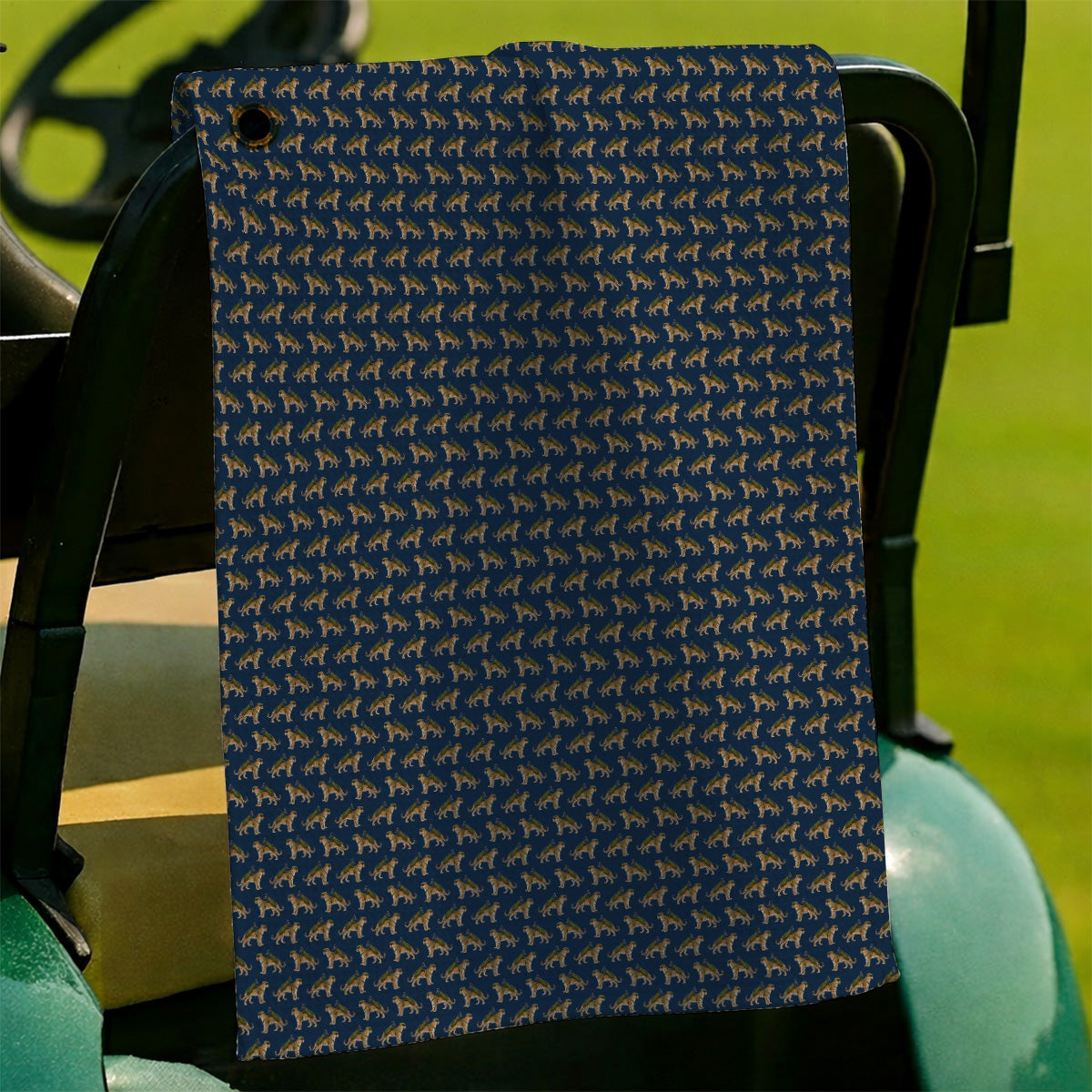 Leopard Golf Towels, Leopard Golf Pattern Towel, Funny Golf Gift For Golfers