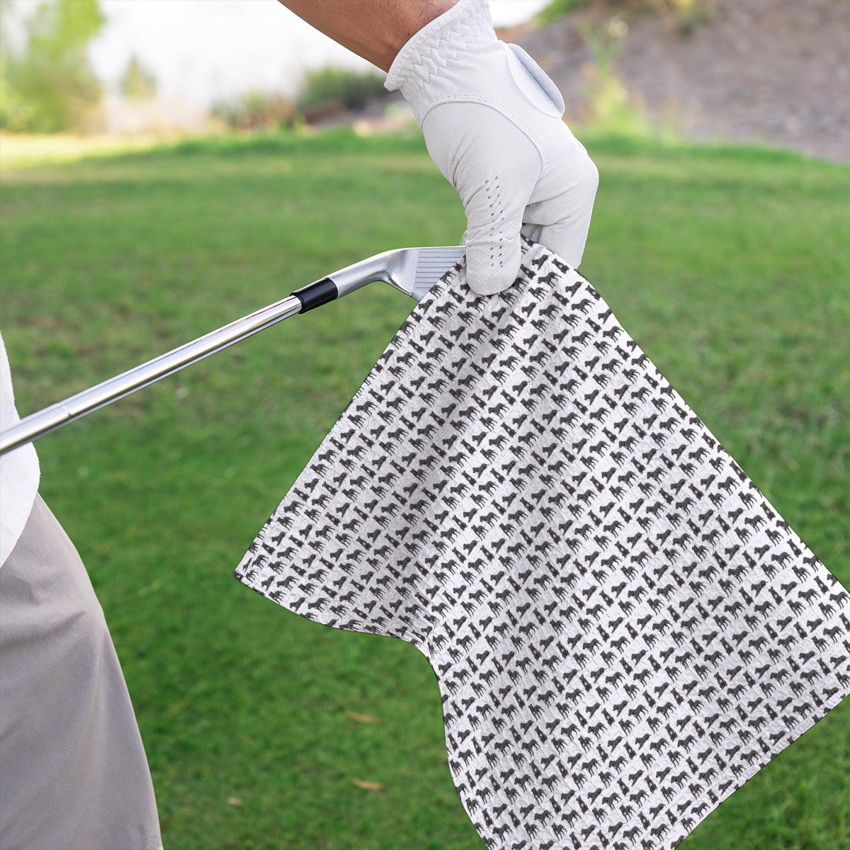 Cane Corso Golf Towels, Cane Corso Pattern Golf Towel for Dog Lovers, Golf Gift For Golfer
