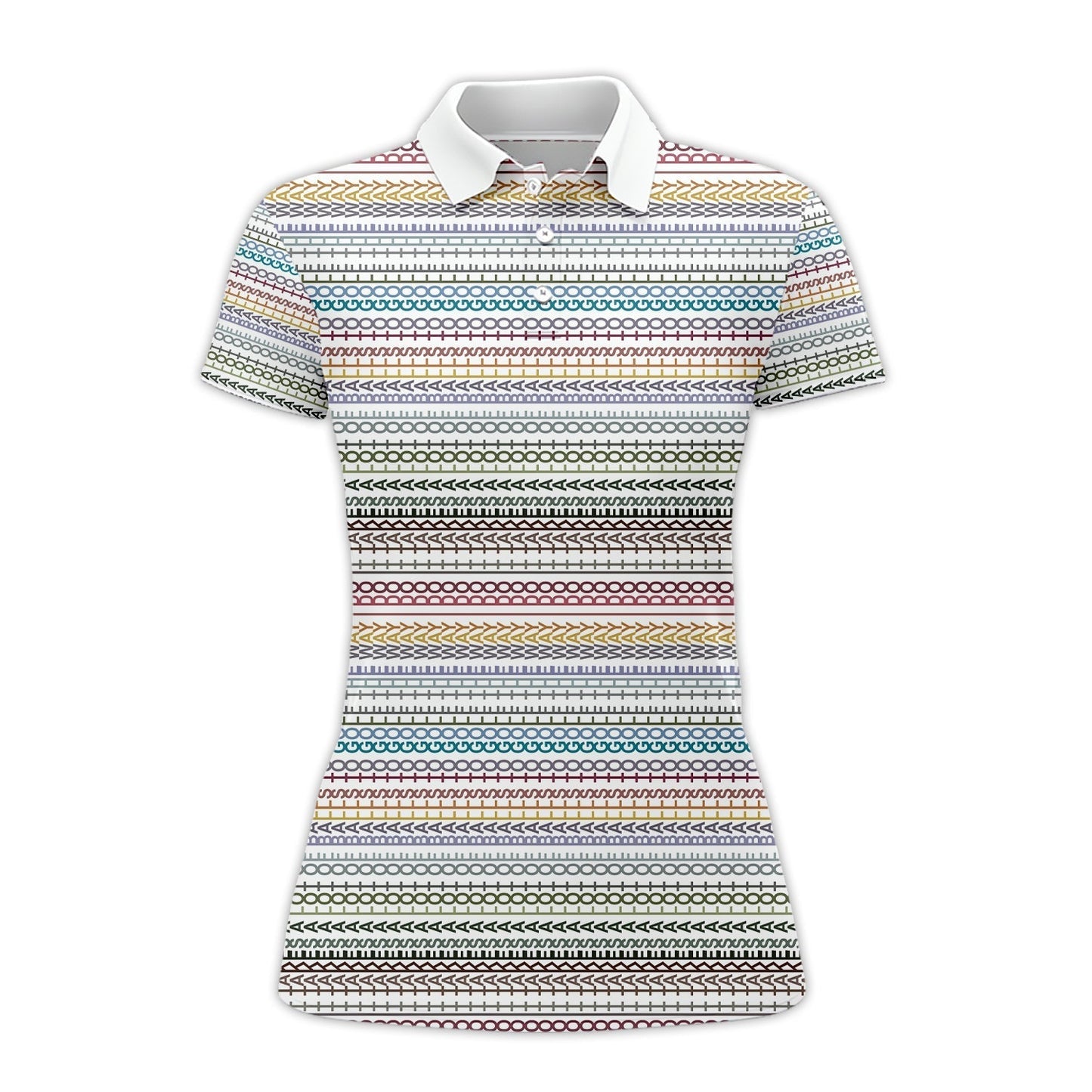 Funny Golf Polos,  'It Takes A Lot Of Balls To Golf The Way I Do' Golf Shirt, Pattern Crazy Golf Shirts For Men's