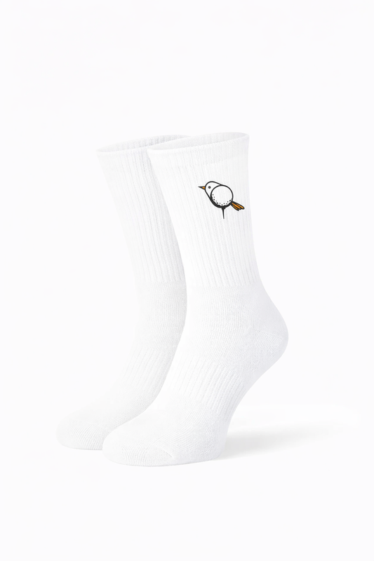 Birdie Golf Crew Socks, Premium Golf Sock, Crazy Golf Gift For Golfer